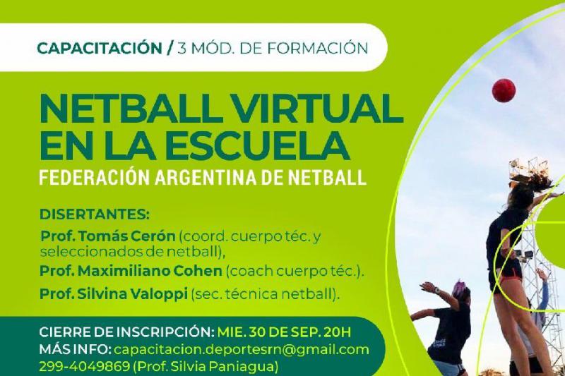 Netball virtual en la escuela