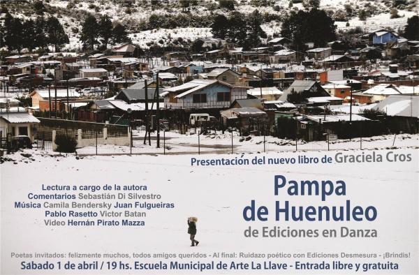 Presentaci&oacute;n del libro de poes&iacute;a &#147;Pampa de Huenuleo", de Graciela Cros
