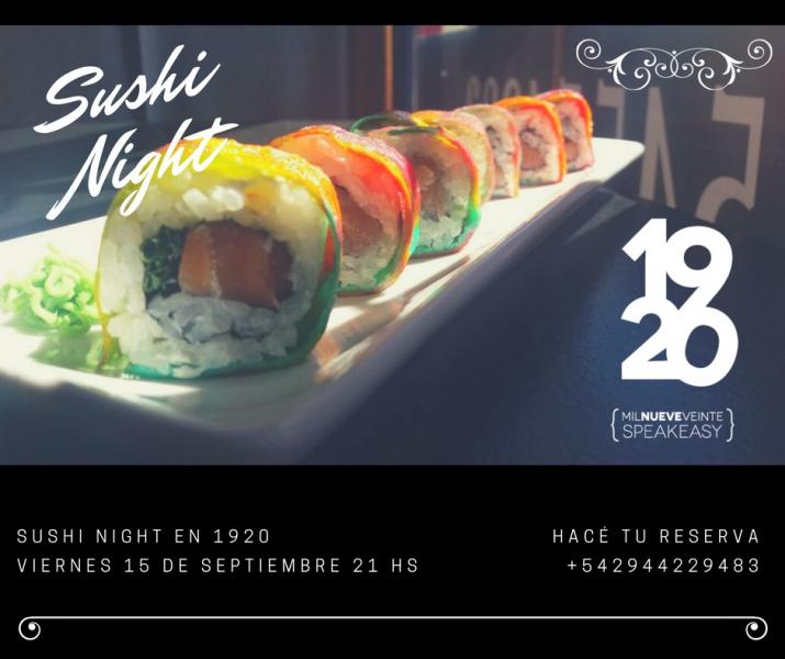 Sushi Night en 1920{speakeasy}