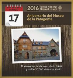 17 de marzo - Aniversario del Museo de la Patagonia