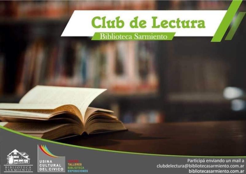 Sigue el club de lectura de la Biblioteca Sarmiento