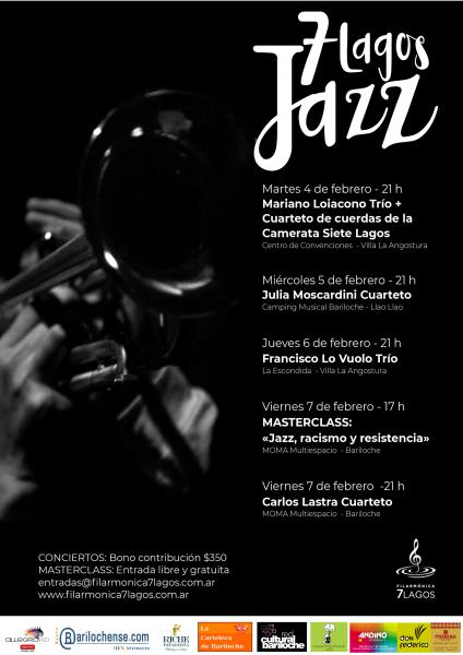 Siete Lagos Jazz presenta a Julia Moscardini Cuarteto