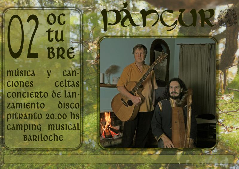 P&aacute;ngur presenta Pitranto: m&uacute;sica y canciones celtas 