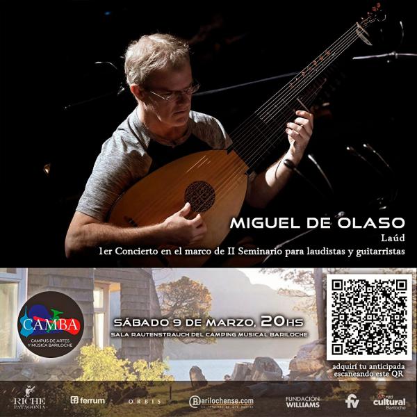 Miguel de Olaso: concierto de la&uacute;d