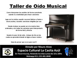 Taller de O&iacute;do Musical