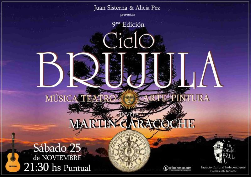 Ciclo BR&Uacute;JULA #9 - Invita: Mart&iacute;n Caracoche - M&uacute;sica, Teatro, Pintura