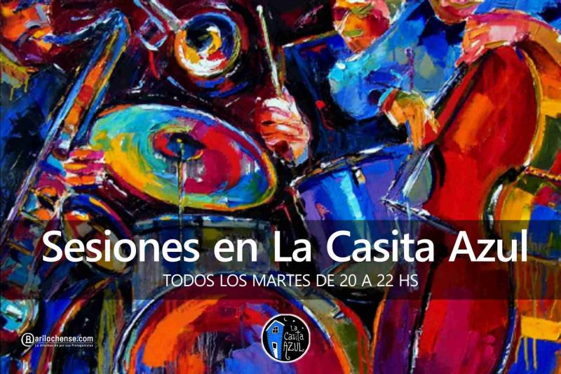 Sesiones en La Casita Azul - Encuentro de Jazz, Dibujo y Pintura