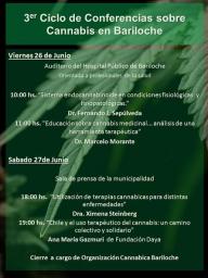 3er ciclo de conferencias sobre cannabis medicinal en Bariloche