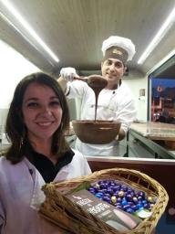  Promocionan en el Alto Valle y Neuqu&eacute;n la Fiesta Nacional del Chocolate 2017