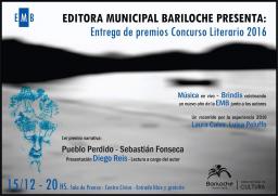 Este jueves entregar&aacute;n premio a obras ganadoras del Concurso Editora Municipal Bariloche