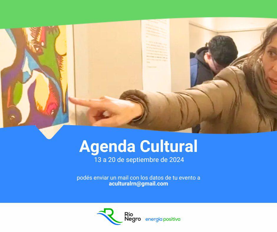 Agenda Cultural 13 a 20 de septiembre de 2024