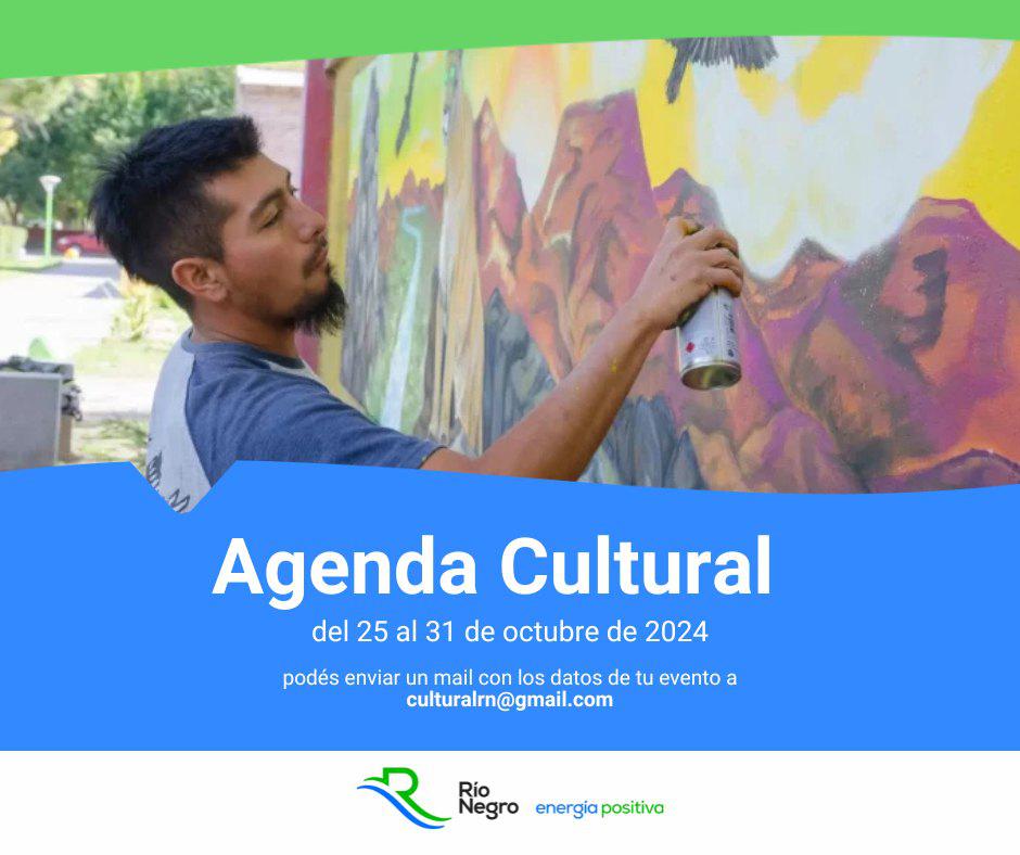 Agenda Cultural del 25 al 31 de octubre de 2024