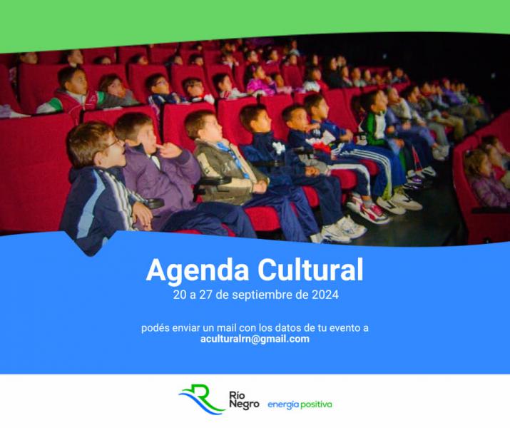 Agenda Cultural 20 a 27 de septiembre de 2024