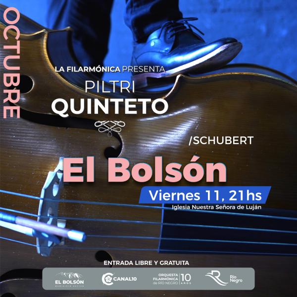  LA FILARM&Oacute;NICA PRESENTA PILTRI QUINTETO - SCHUBERT