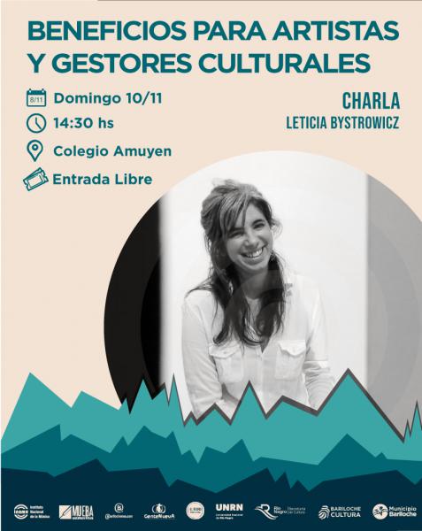 Charlas Beneficios para artistas y gestores culturales