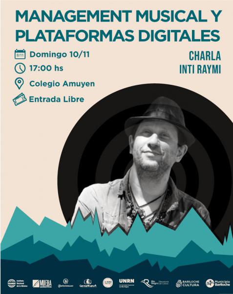 Charla RESONAR: MANAGEMENT MUSICAL Y PLATAFORMAS DIGITALES 