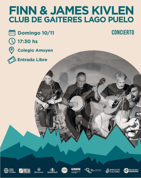  Concierto Club de Gaiteres de Lago Puelo: FINN & James Kivlen