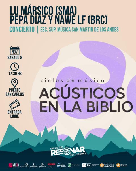 Lu Marsico junto a Pepa Diaz y Nawe LF