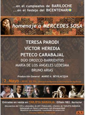 Homenaje a Mercedes Sosa