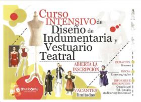 Curso Intensivo de Dise&ntilde;o de Indumentaria y Vestuario Teatral