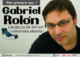 Charlas de divan con Gabriel Rol&oacute;n