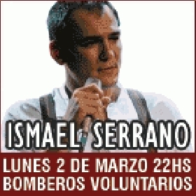 Ismael Serrano en Bomberos