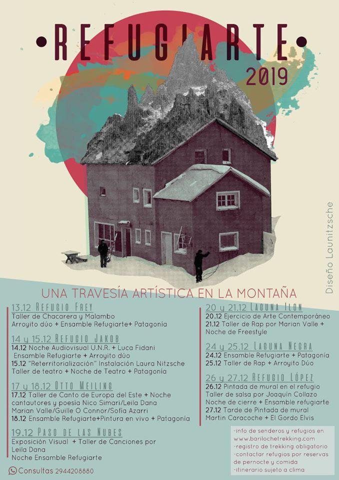 Llega Refugiarte: Una traves&iacute;a art&iacute;stica por los refugios de monta&ntilde;a de Bariloche