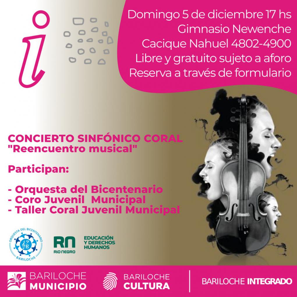 Concierto SInf&oacute;nico Coral: Reencuentro Musical