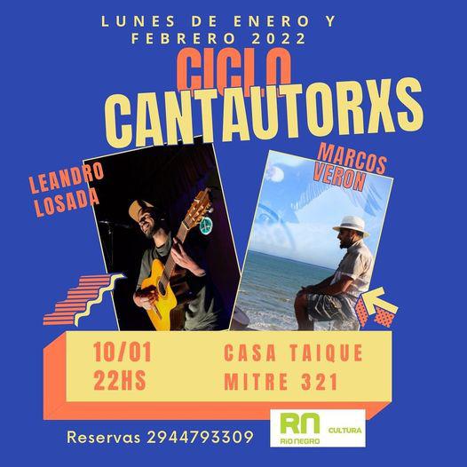 Ciclo de cantautores y cantautoras