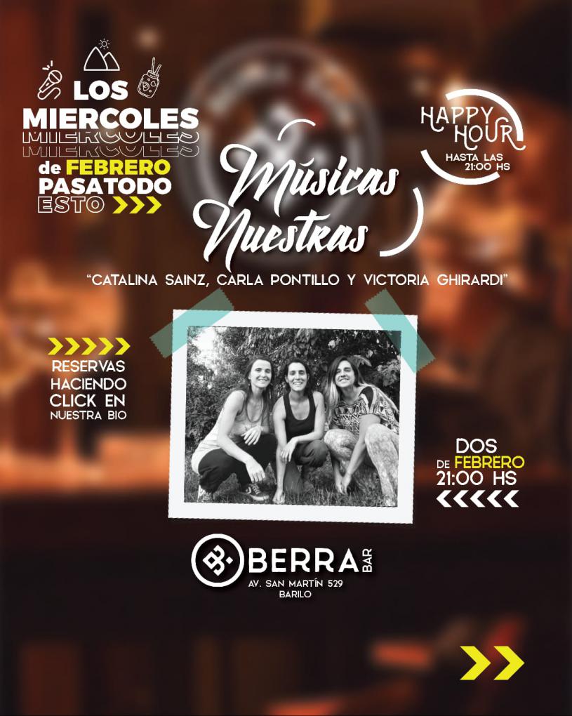 M&uacute;sicas Nuestras - Catalina Sainz, Carla Pontillo, Victoria Ghirardi