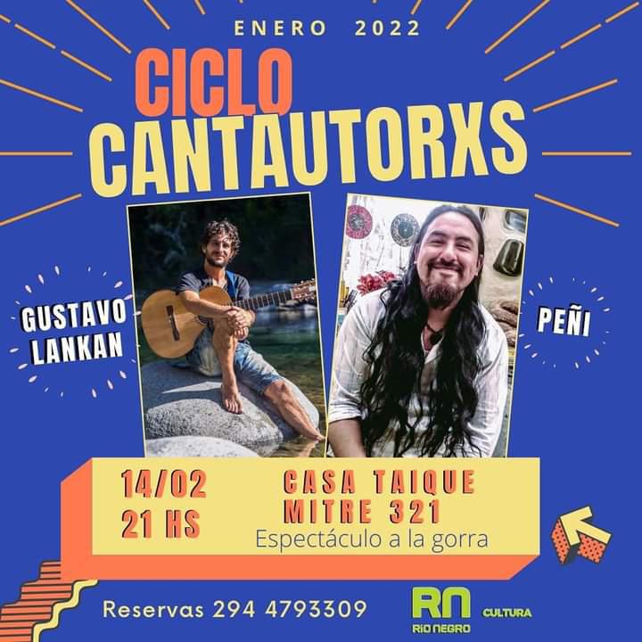 Ciclo Cantautorxs: Gustavo Lankan, Pe&ntilde;i