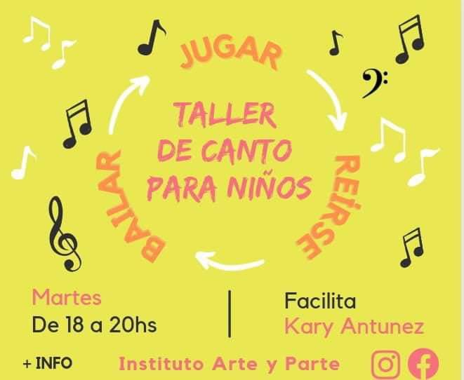 Taller de canto para ni&ntilde;os