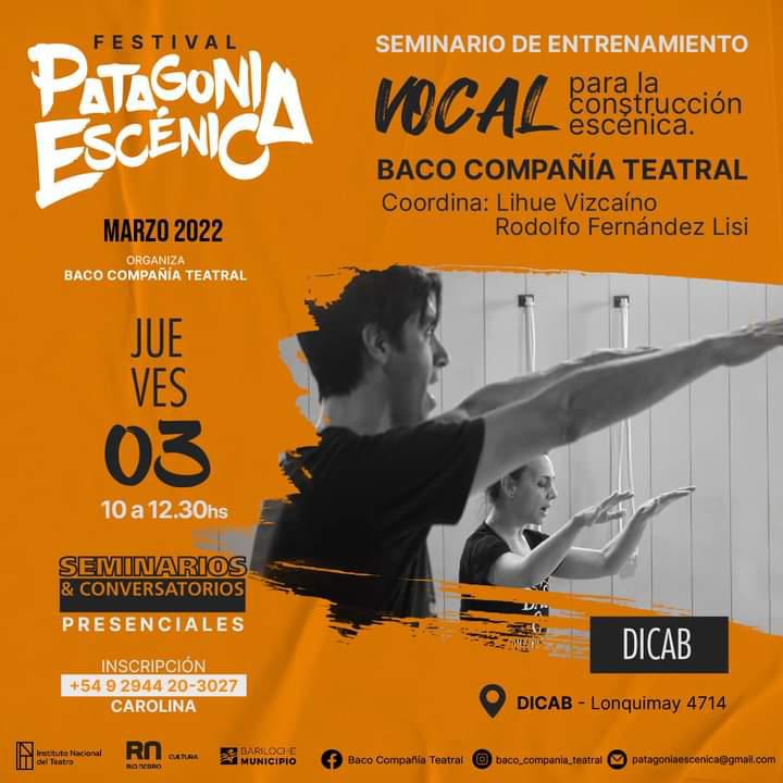 Seminario de entrenamiento vocal para la construcci&oacute;n esc&eacute;nica