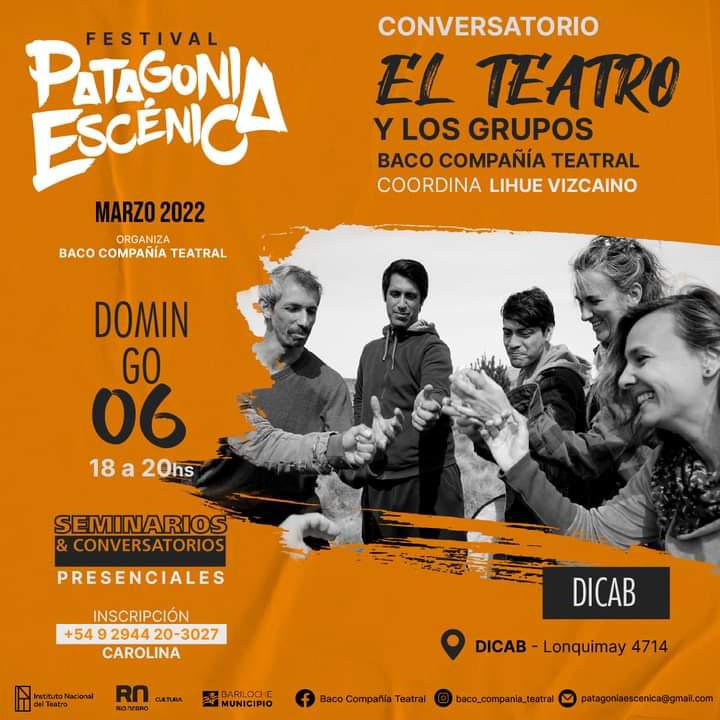 Conversatorio presencial "El teatro y los grupos"