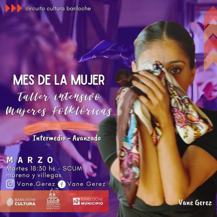 Mes de la mujer:  Danza folkl&oacute;rica para mujeres