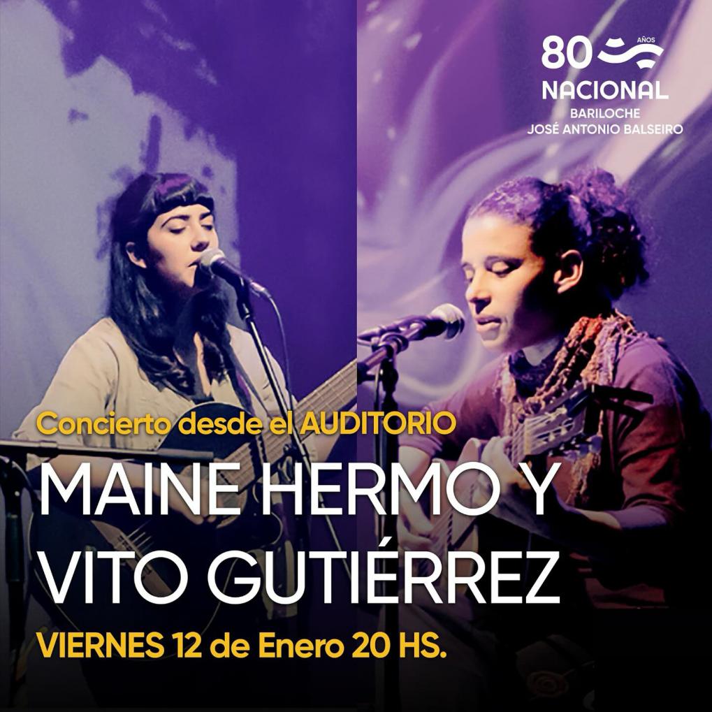 Concierto desde el Auditorio: Maine Hermo y Vito Guti&eacute;rrez