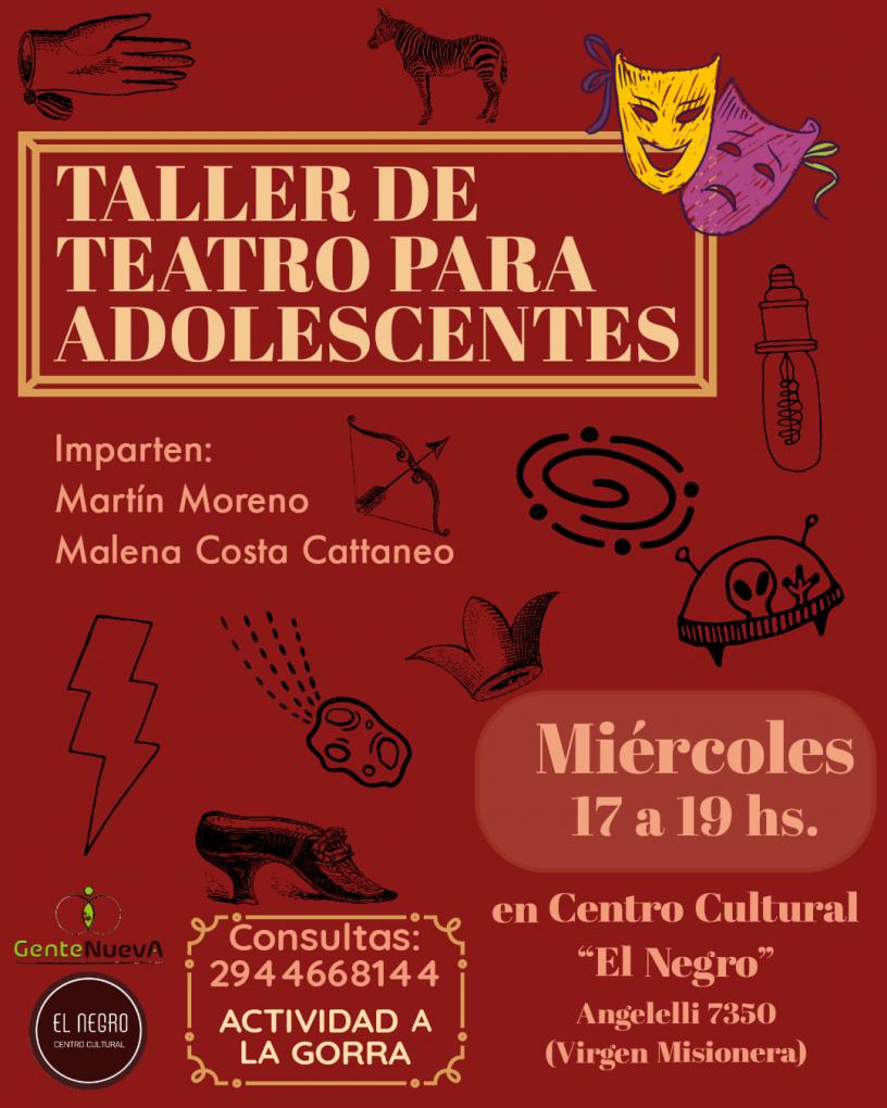 &#127917; Taller de teatro para adolescentes