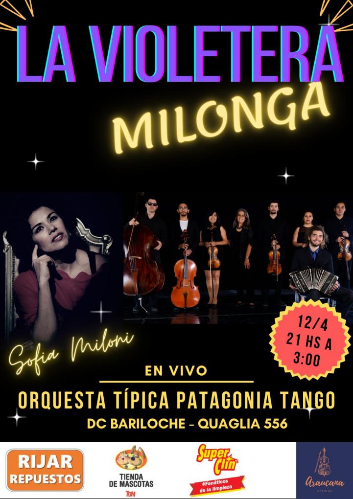  LA VIOLETERA MILONGA + Sofia Miloni