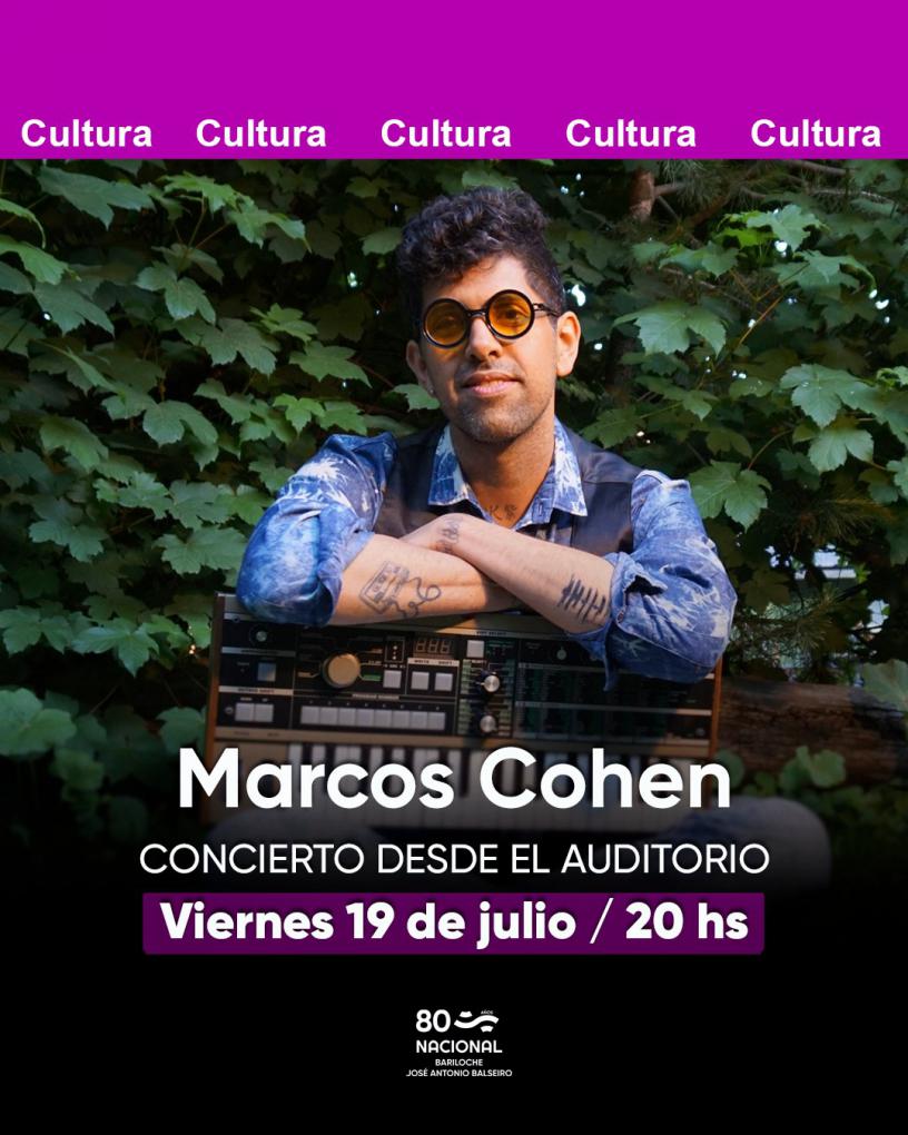 Concierto desde el Auditorio: Marcos Cohen