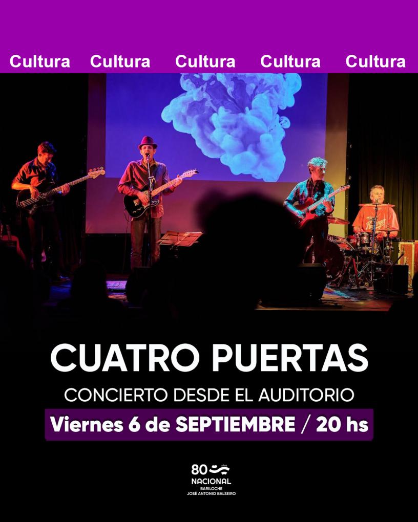 Concierto desde el Auditorio: Cuatro Puertas