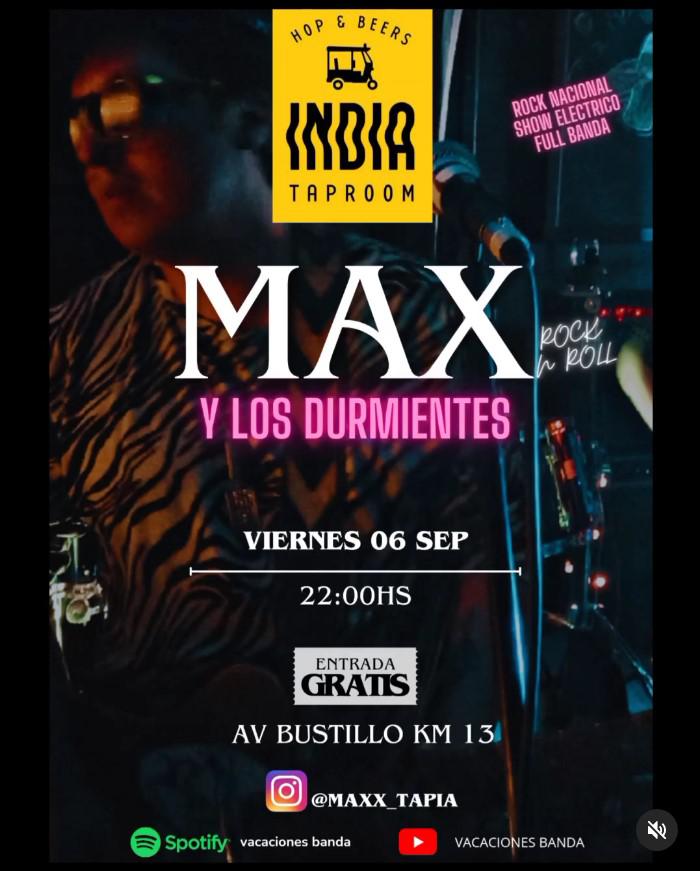 MAX Y LOS DURMIENTES ROCK ROLL