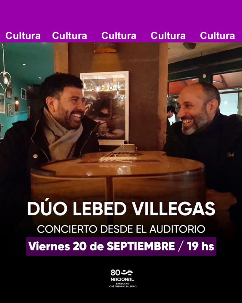  Concierto desde el Auditorio: "D&uacute;o Lebed Villegas"