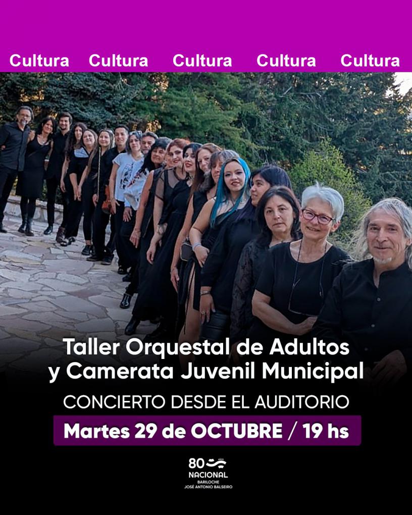 Concierto desde el Auditorio:  Taller orquestal de adultos de la Escuela Municipal de Arte La Llave