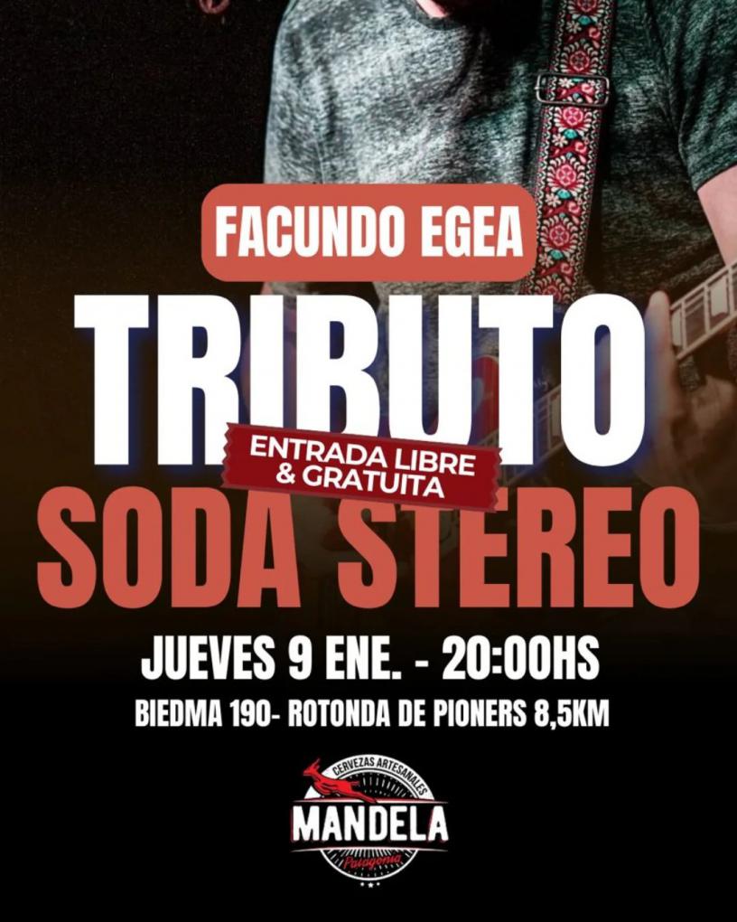 Facundo Egea Tributo a Soda Stereo