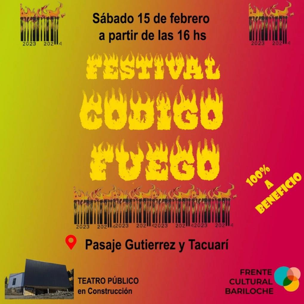 Festival C&oacute;digo Fuego 100% a beneficio