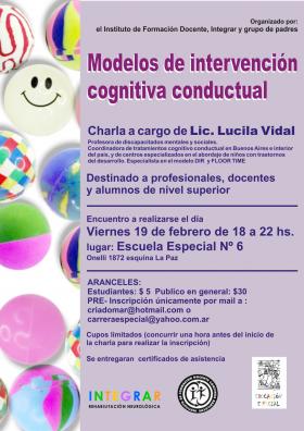 Modelos de intervencion cognitiva conductual