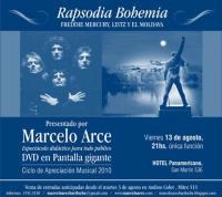 Marcelo Arce presenta Rapsodia Bohemia 