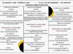 Este fin de semana, Jazz Festival en El Bols&oacute;n