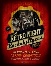 LA LUNA RETRO NIGHT  ROCKABILLYCOS + RADIO BOMB&Oacute;RA