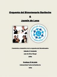 Concierto Orquesta del Bicentenario Bariloche junto a Jazm&iacute;n de Luna